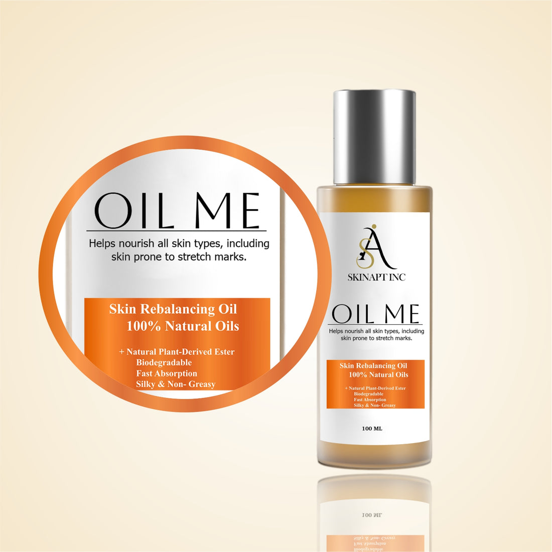 OIL ME - SKIN REBALANCING OIL- STRETCH MARK SUPPORT